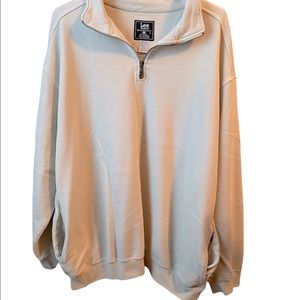 Lee Sport 3/4 Zip Sweatshirt Size XL